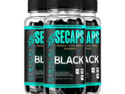 Secaps Black - 3 meses