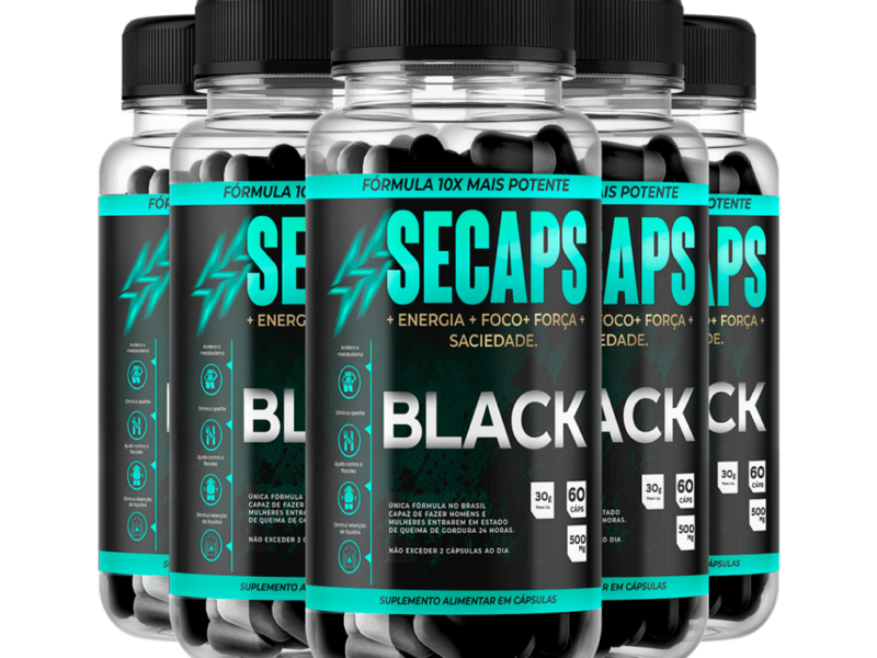 Secaps Black - 5 meses